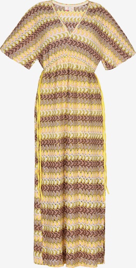 Vasarinė suknelė iš IZIA, spalva – ruda / geltona / šviesiai rožinė / balta, Prekių apžvalga