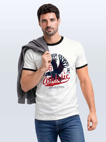 Neverless Shirt 'Eagle Athletic' in Black