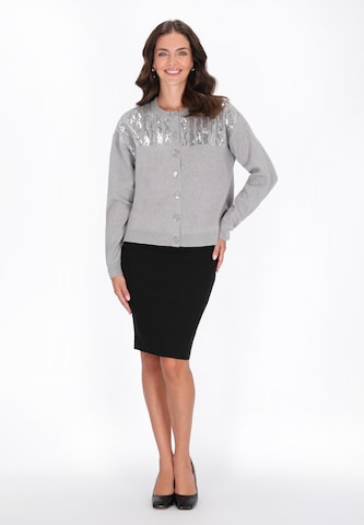 Cardigan usha BLACK LABEL en gris