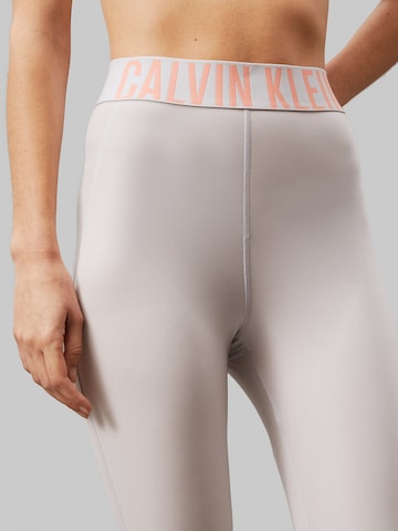 Calvin Klein Sport Skinny Sporthose in Grau