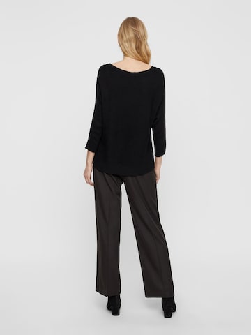 VERO MODA Sweter 'Nora' w kolorze czarny