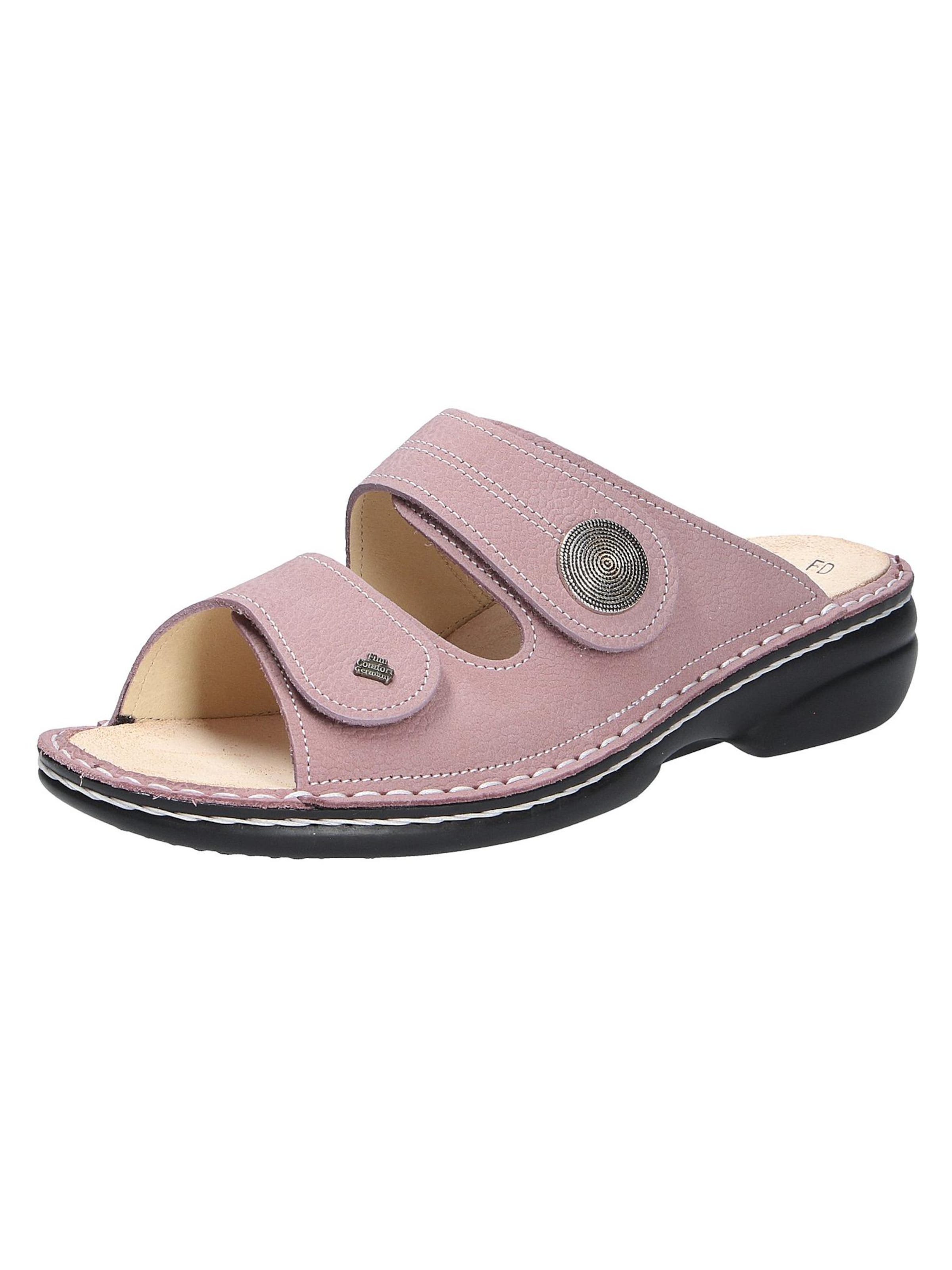 Finn Comfort Mules 'SANSIBAR' in Pink: front