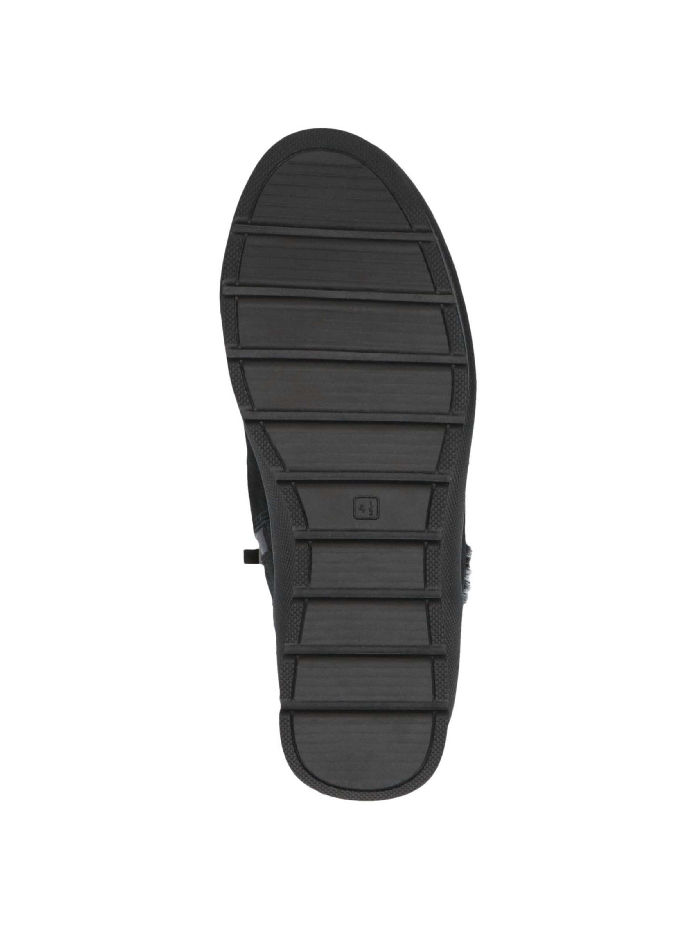 CAPRICE Schnürstiefelette in Schwarz