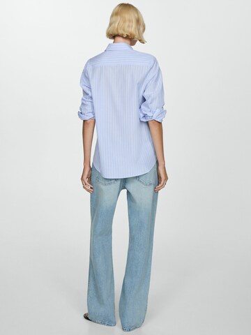 MANGO Blouse 'REGU' in Blue