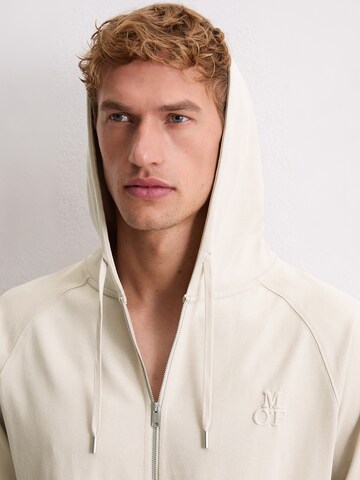 Marc O'Polo - Sudadera con cremallera ' Heavy Jersey ' en beige
