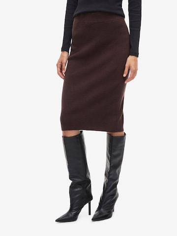 Noisy may - Falda en marrón: frente