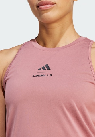 ADIDAS PERFORMANCE Αθλητικό τοπ 'Les Mills' σε ροζ