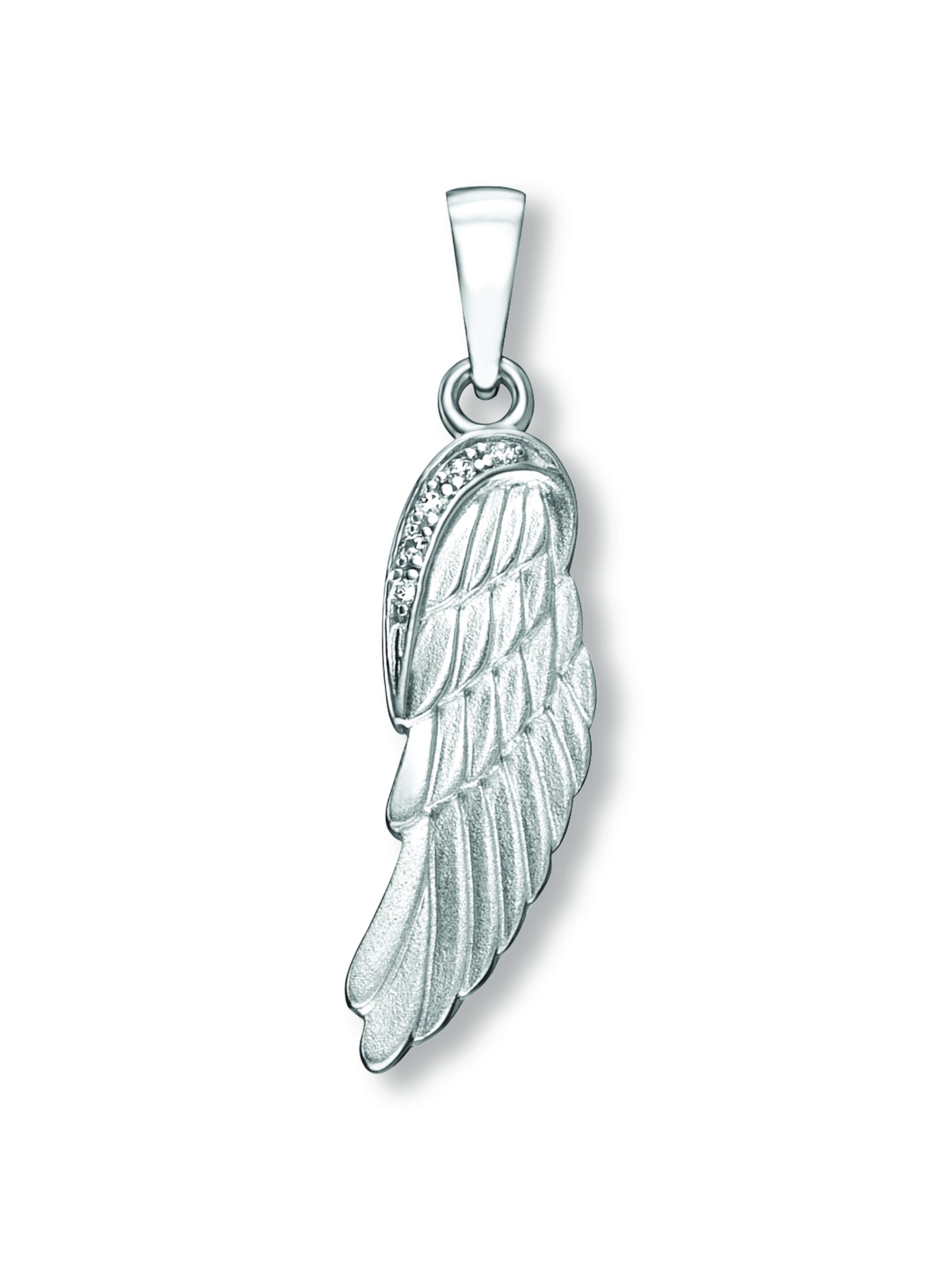 ONE ELEMENT Jewelry 'Engelsflügel' in Silver: front