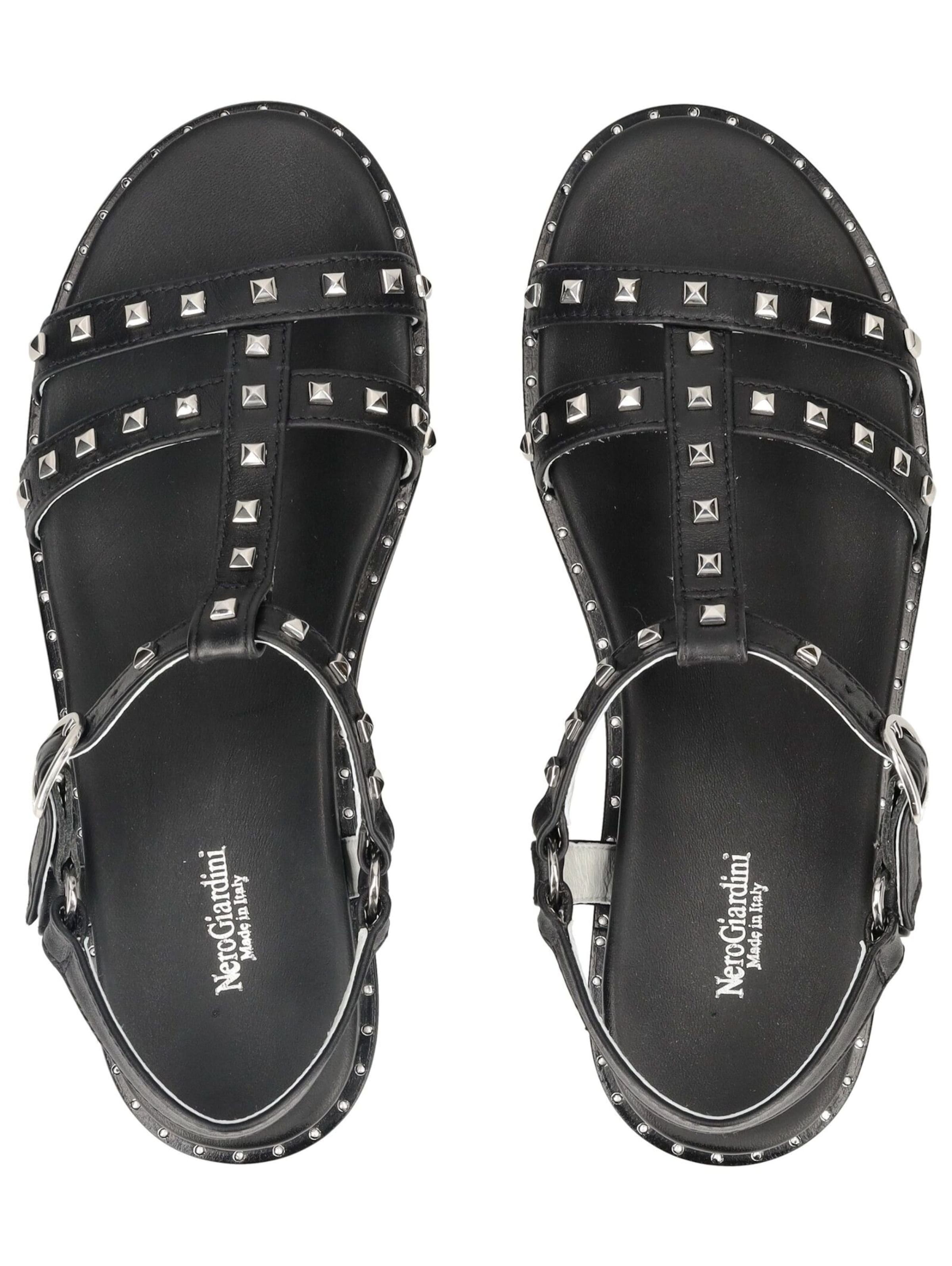 Nero Giardini Sandale in Schwarz