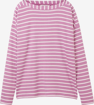 T-shirt TOM TAILOR en rose : devant