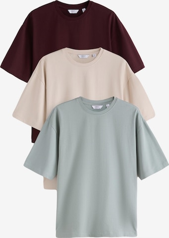 Next Shirt in Beige: voorkant