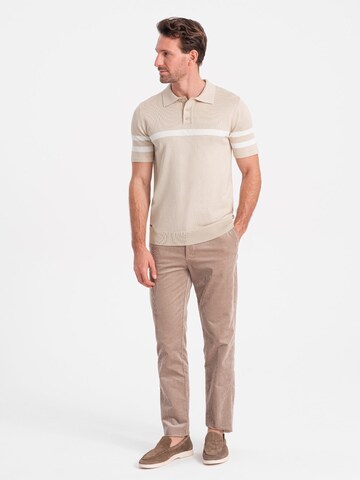 Ombre Shirt in Beige