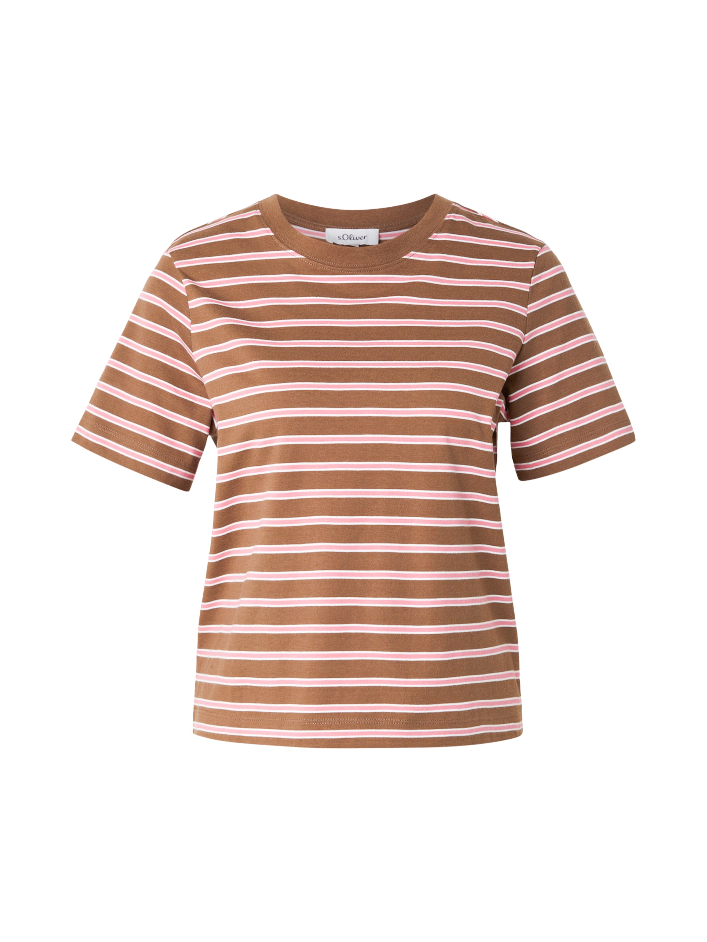 s.Oliver Shirt in Brown: front