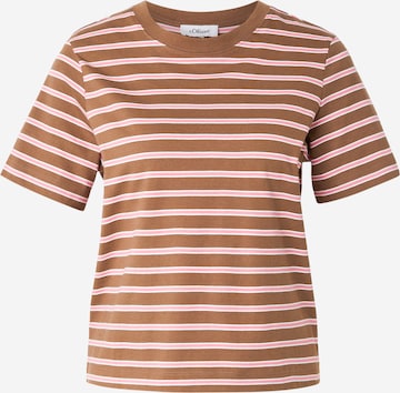 s.Oliver Shirt in Brown: front