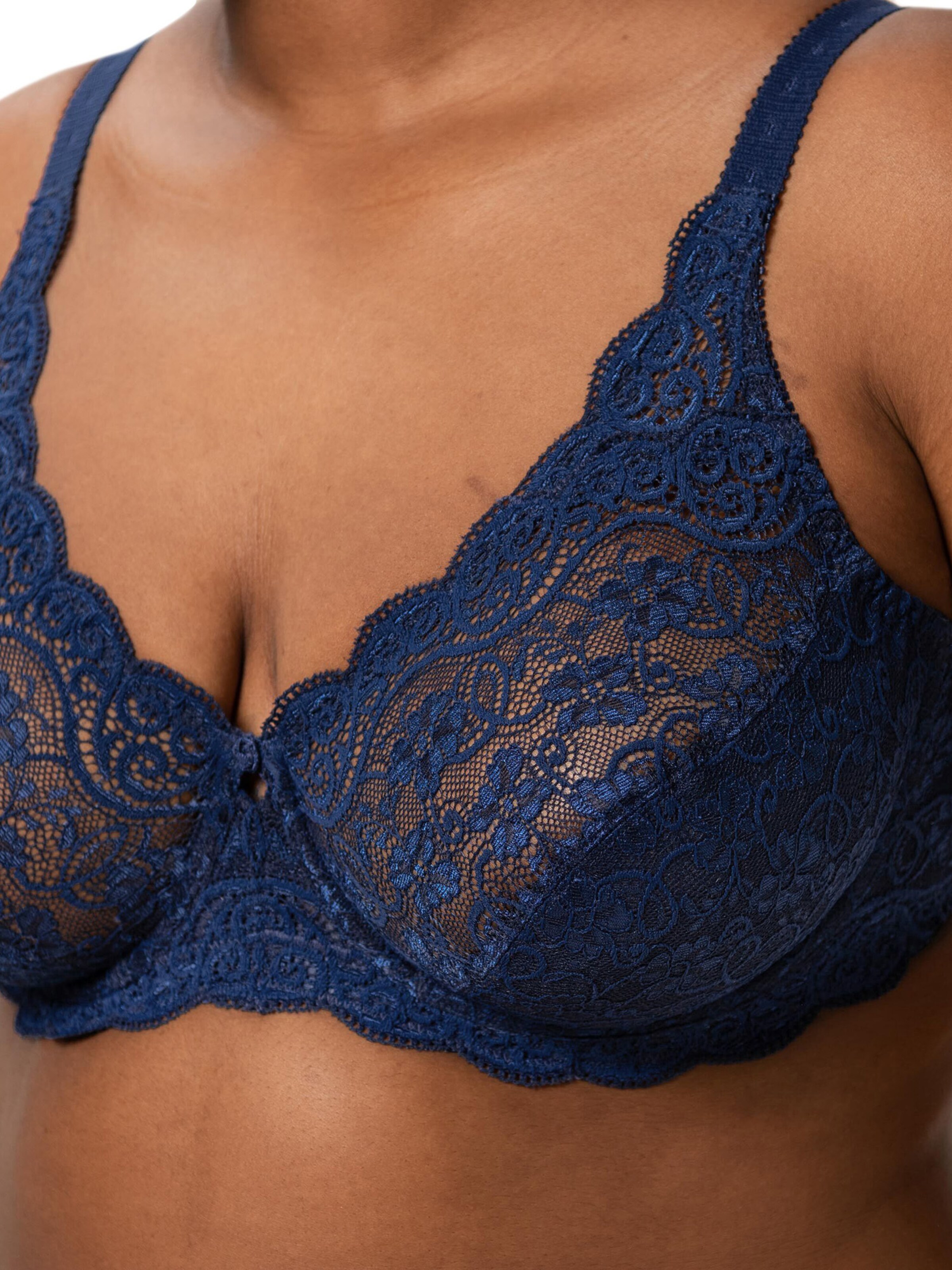 Minimiseur Soutien-gorge ' Amourette 300 ' TRIUMPH en bleu
