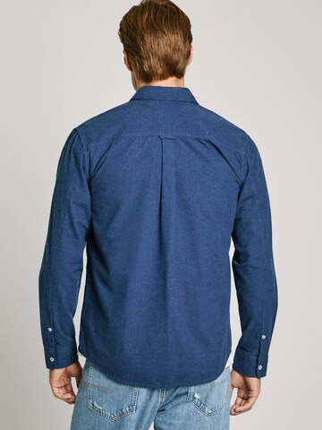 Pepe Jeans Regular fit Overhemd 'Aaron' in Blauw