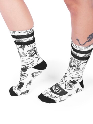 American Socks Socken 'Worth It'‌‌‌‌‌ in Schwarz