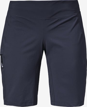 Schöffel Outdoorbroek in Blauw: voorkant