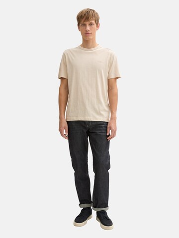 TOM TAILOR Shirt in Beige