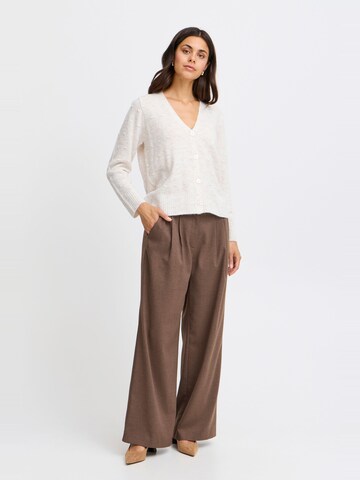 Fransa Cardigan 'Frelise Car 1' i hvid