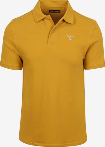 T-Shirt Barbour en jaune : devant