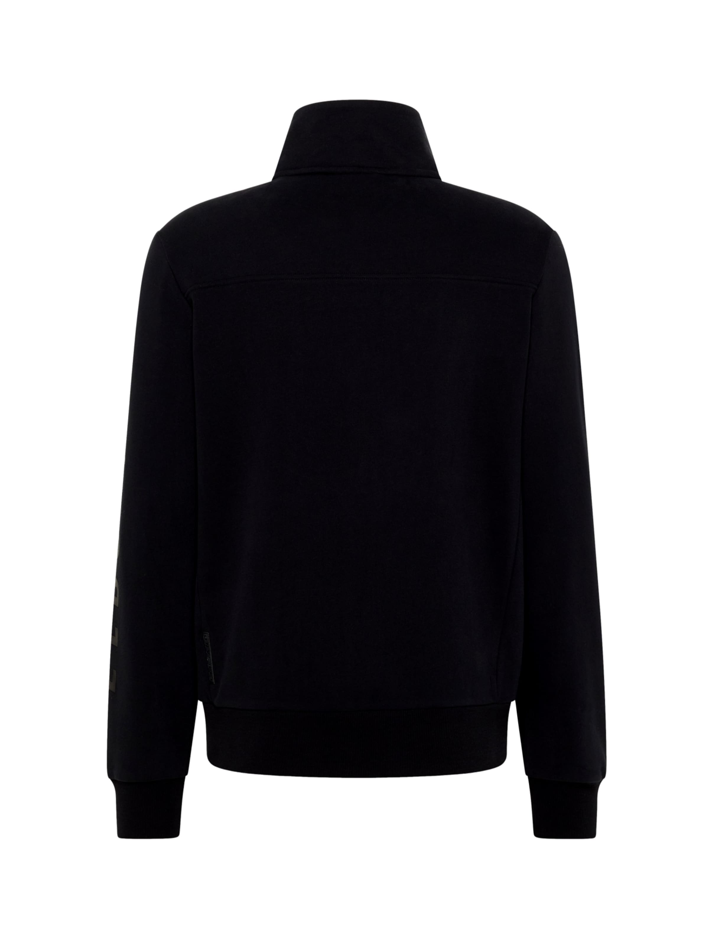 Elbsand Sweat jacket 'Levin' in Black