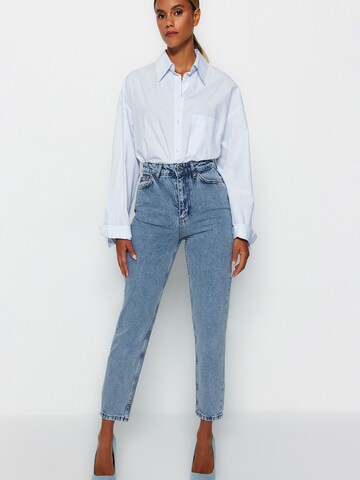 Regular Jean Trendyol en bleu