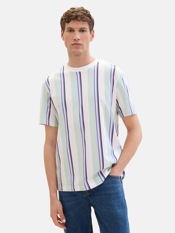 TOM TAILOR DENIM T-Shirt in Grün