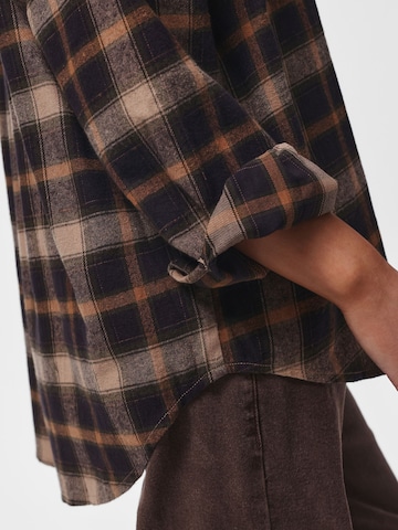 PIECES Blouse 'PCJane' in Brown