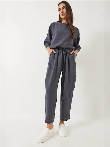 Bianco Lucci Pantsuit in Grey