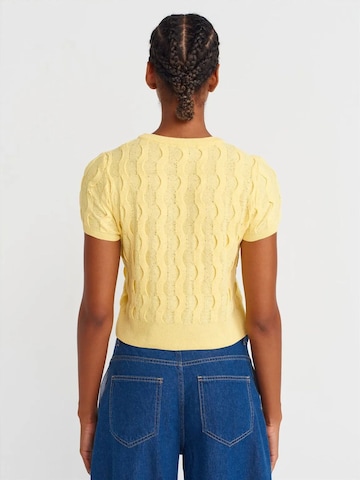 Dilvin Blouse 'Blusen' in Yellow