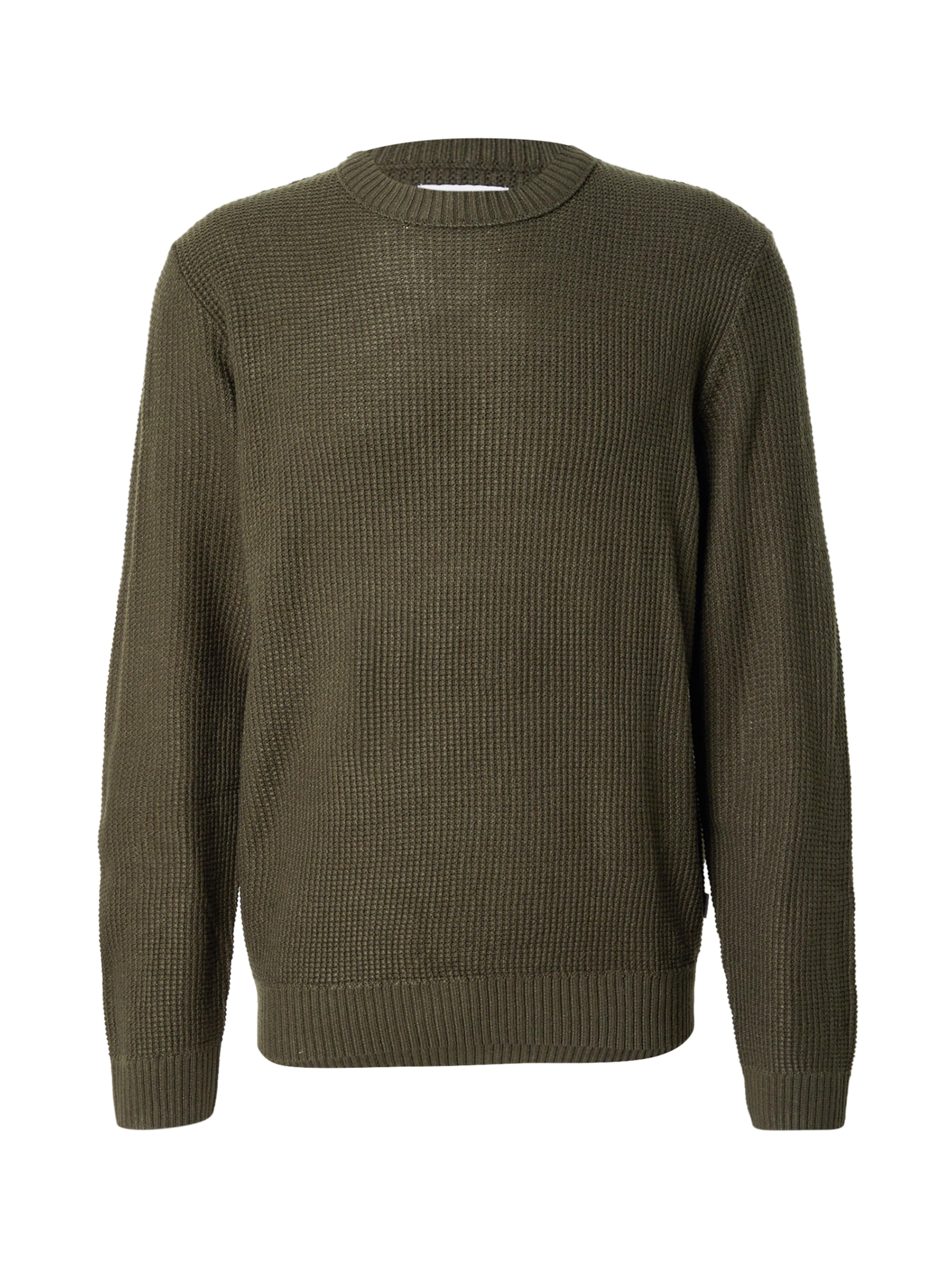 JACK & JONES Pull-over 'JJROY' en olive, Vue avec produit