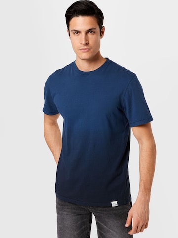 Only & Sons Shirt 'Tyson' in Blauw: voorkant