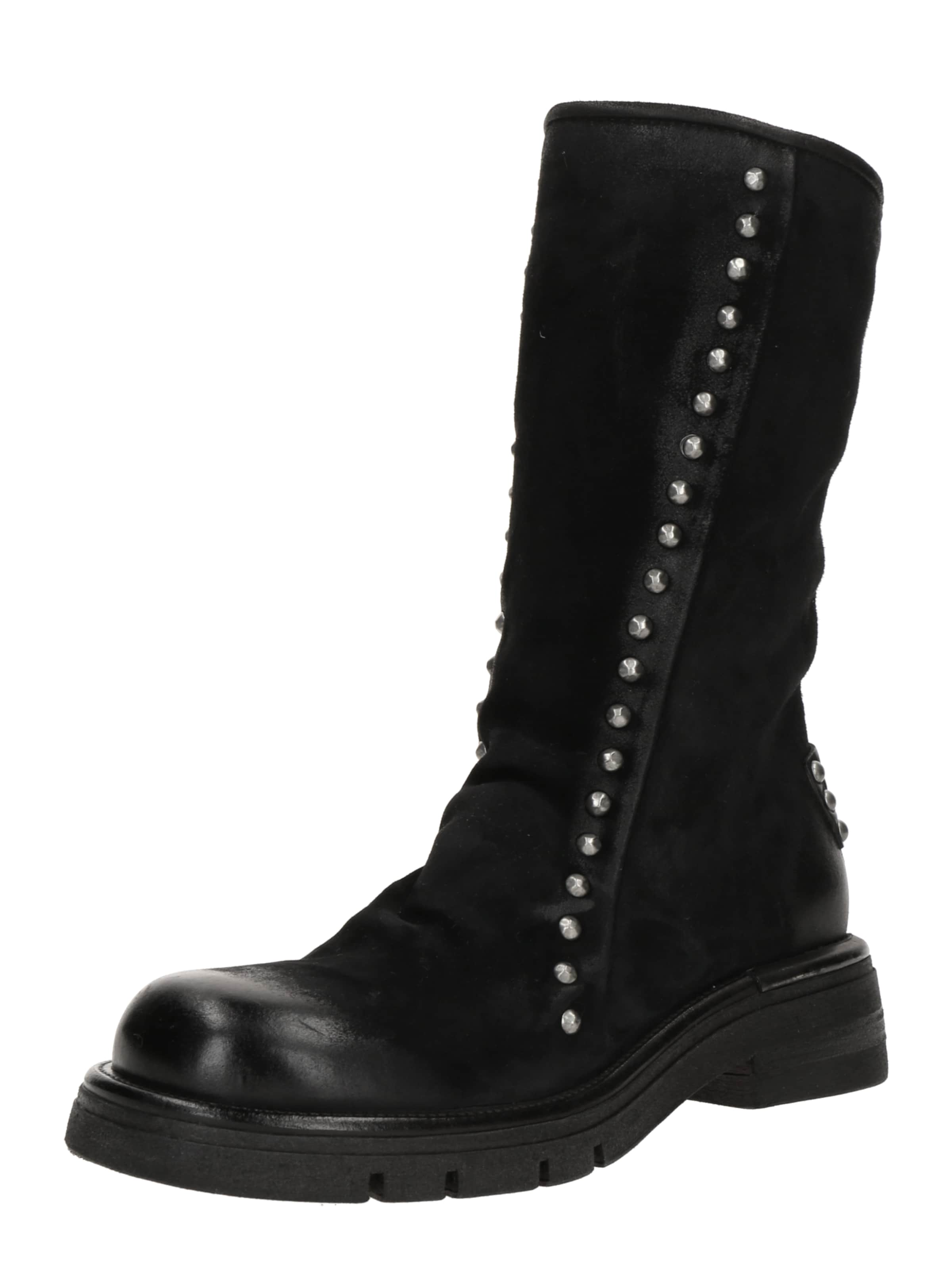 A.S.98 Botki w kolorze czarny: przód