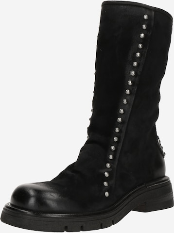 Boots di A.S.98 in nero: frontale