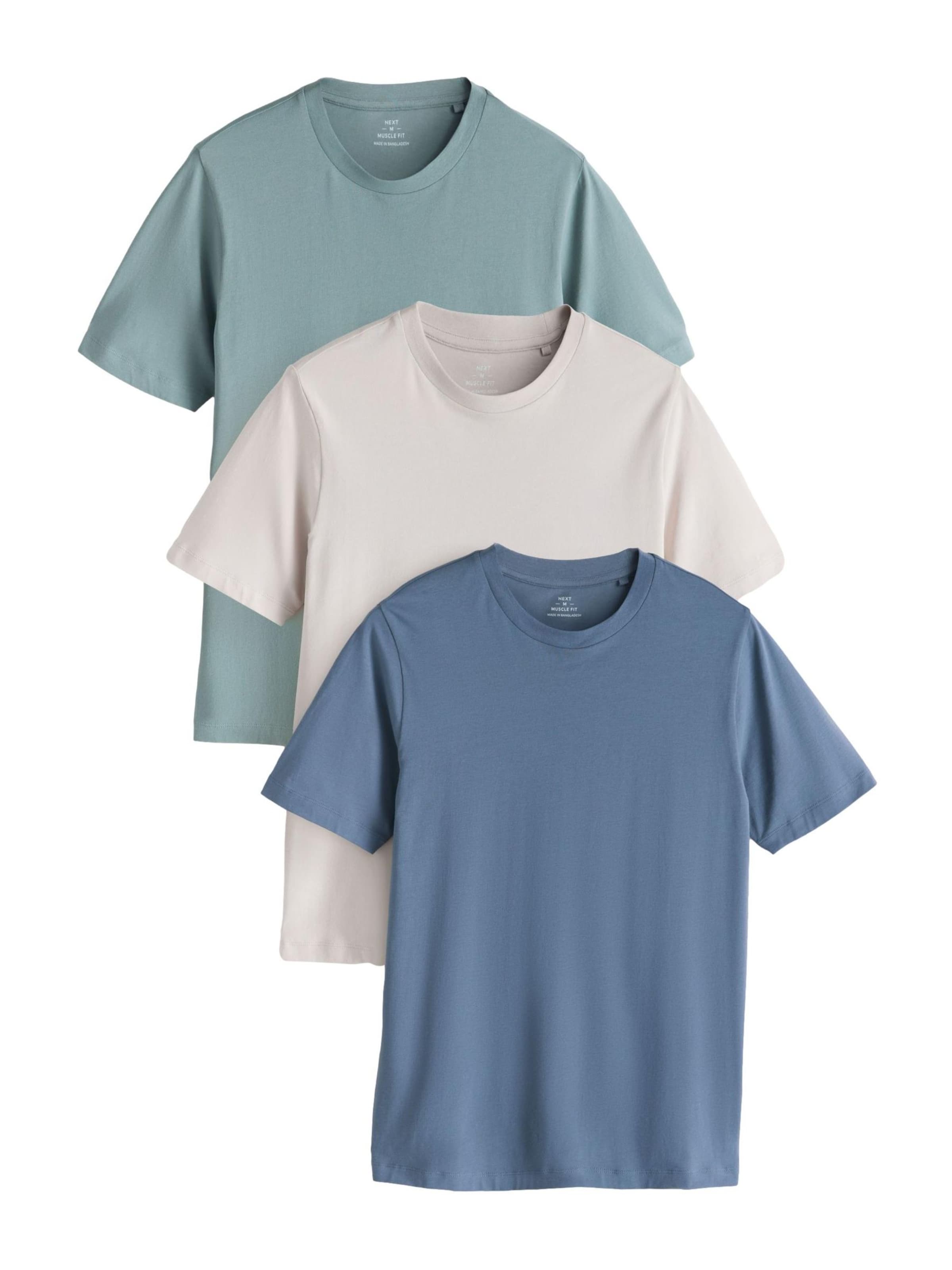 Next Shirt in Blue: front