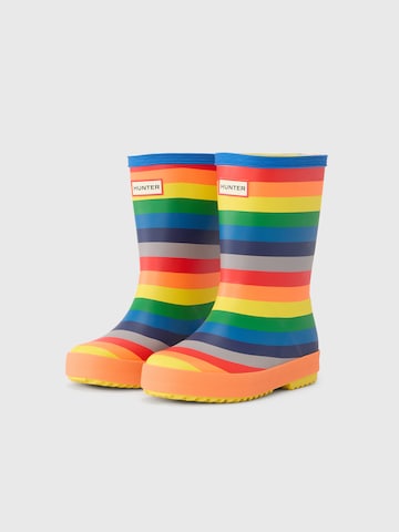 Bottes en caoutchouc 'FIRST RAINBOW' HUNTER en orange
