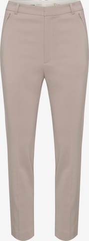InWear Slimfit Bügelfaltenhose 'Ziggi' in Beige: Vorderseite