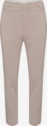 Coupe slim Pantalon à plis 'Ziggi' InWear en beige : devant