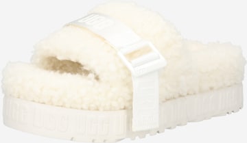 UGG Mules 'Fluffita' in White: front