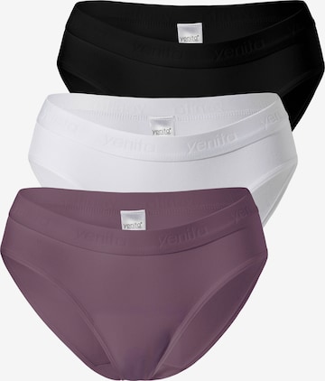Yenita Slip ' Damen Slips mit elastischem Logobund ' in Gemengde kleuren: voorkant
