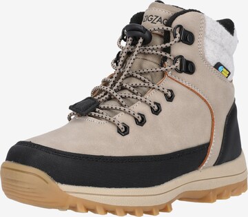 ZigZag Snowboots 'Aenaide' in Beige: voorkant