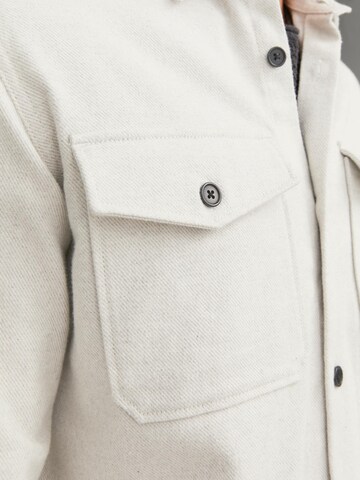 JACK & JONES Regular fit Between-Season Jacket 'Roy' in White