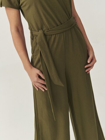 Pantalons de tailleur 'Koreki' TATUUM en vert