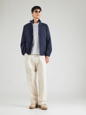 Geacă de primăvară-toamnă de la Calvin Klein Jeans pe albastru