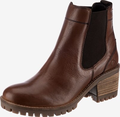 Paul Vesterbro Chelsea Boots in cognac / dunkelbraun, Produktansicht