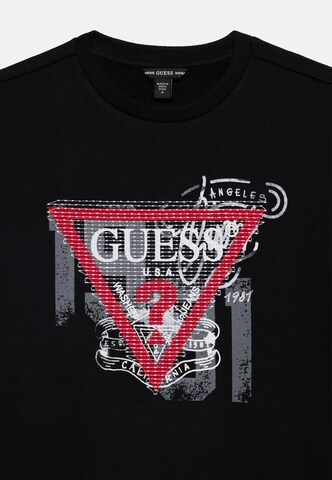 GUESS Sweatshirt in Zwart