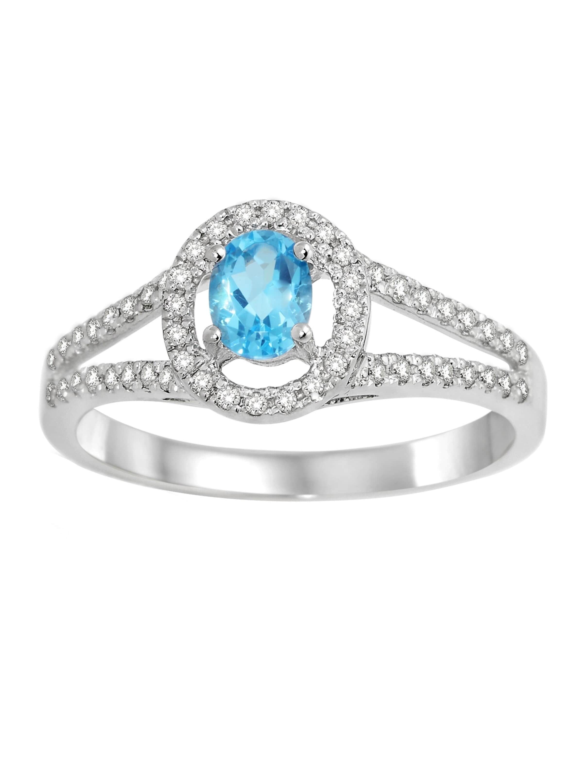 DIAMANT LETERNEL Ring in Silver: front