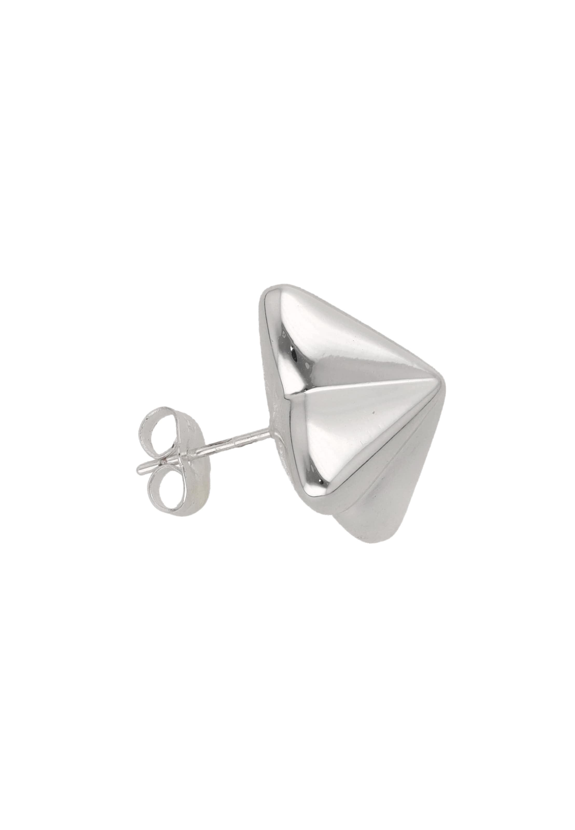 Boucles d'oreilles usha WHITE LABEL en argent