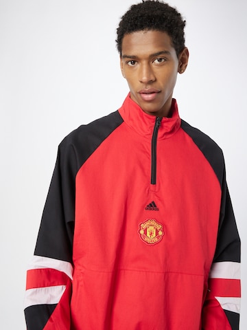 Vestes d’entraînement 'Manchester United' ADIDAS SPORTSWEAR en rouge